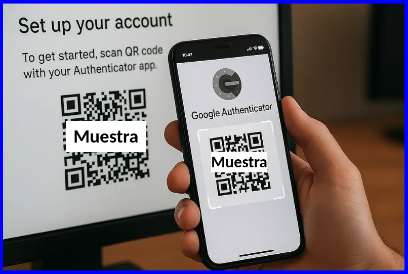 Agregar cuenta en Google Authenticator